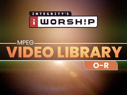 Iworship Mpeg Video Library O-r