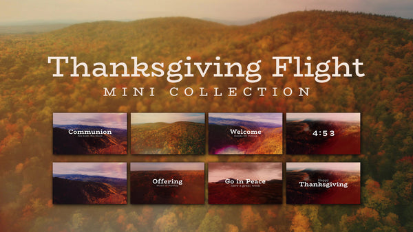 Thanksgiving Flight Mini Collection