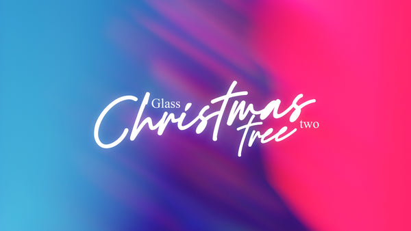 Glass Christmas Tree 2