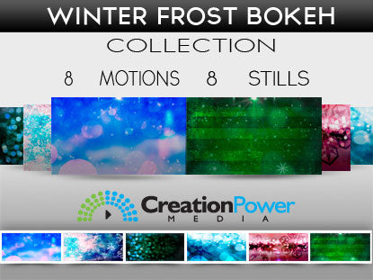 Winter Frost Bokeh Collection