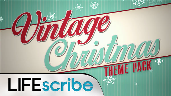 Vintage Christmas Theme Pack
