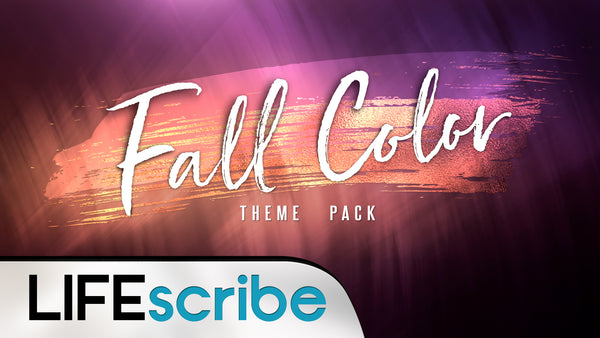 Fall Color Theme Pack