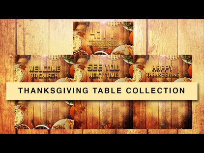 Thanksgiving Table Collection