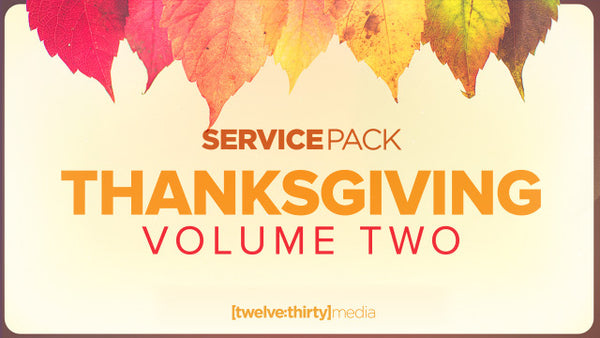 Thanksgiving: Volume Two