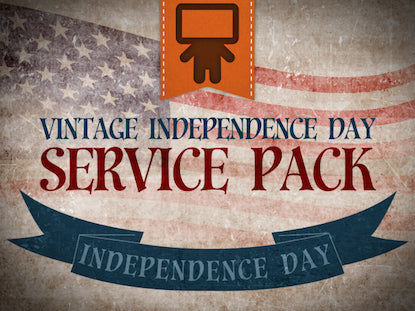 Vintage Independence Day Service Pack