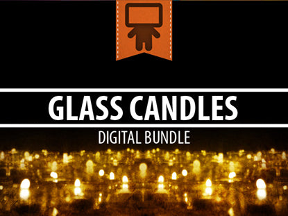 Glass Candles Digital Bundle