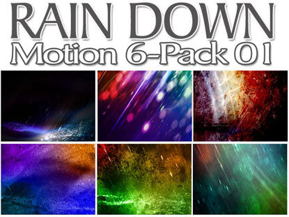 Rain Down Motion 6 Pack: Vol. 1