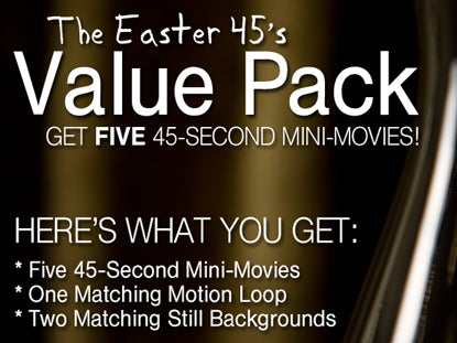 The Easter 45's Value Pack