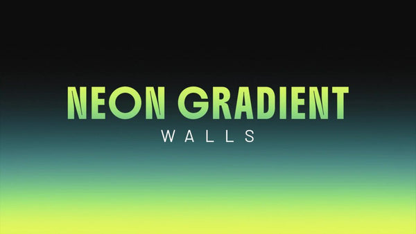 Neon Gradient Walls Collection