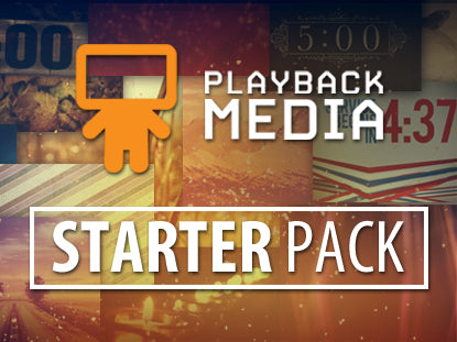 Playback Media Starter Pack