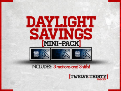 Daylight Savings: Mini-pack