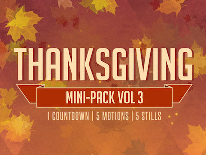 Thanksgiving Mini-Pack Vol.3