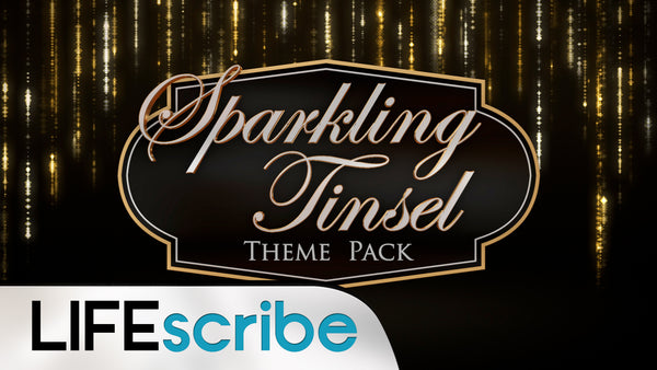Sparkling Tinsel Theme Pack