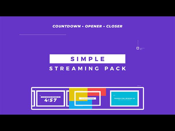 Simple Streaming Pack