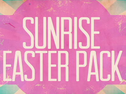 Sunrise Easter Service Pack