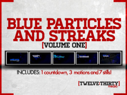 Blue Particles And Streaks: Volume One