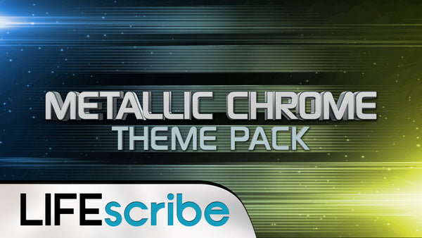 Metallic Chrome Theme Pack