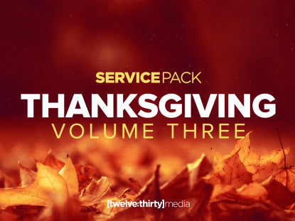 Thanksgiving Volume 3: Service Pack