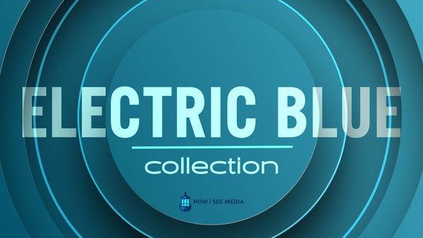 Electric Blue Circle Collection