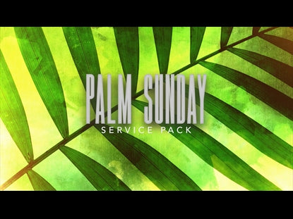 Palm Sunday Service Pack