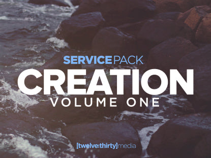 Creation Volume One: Service Pack
