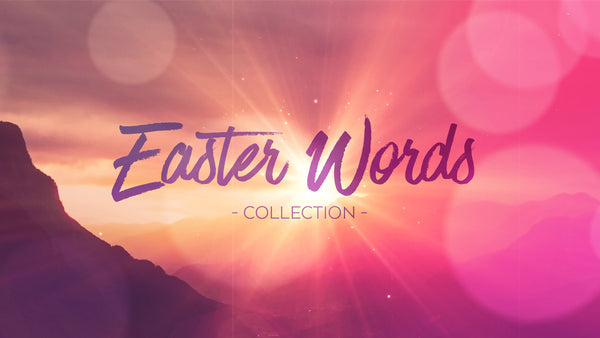 Easter Words Collection