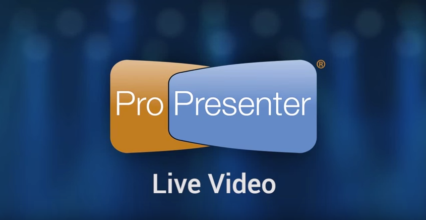 How to Stream Live Video with ProPresenter 7