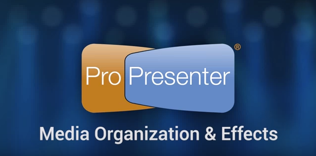 Managing and Storing Media in ProPresenter 6