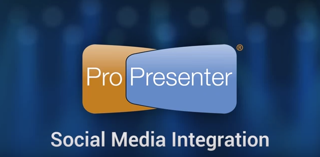 Using Twitter and Instagram in ProPresenter 6