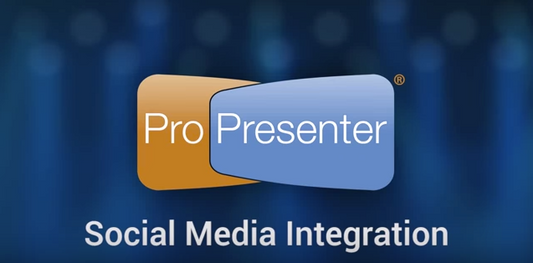 Using Twitter and Instagram in ProPresenter 6