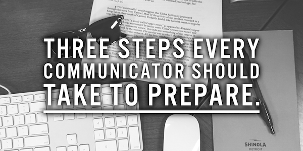 steps communicators should take