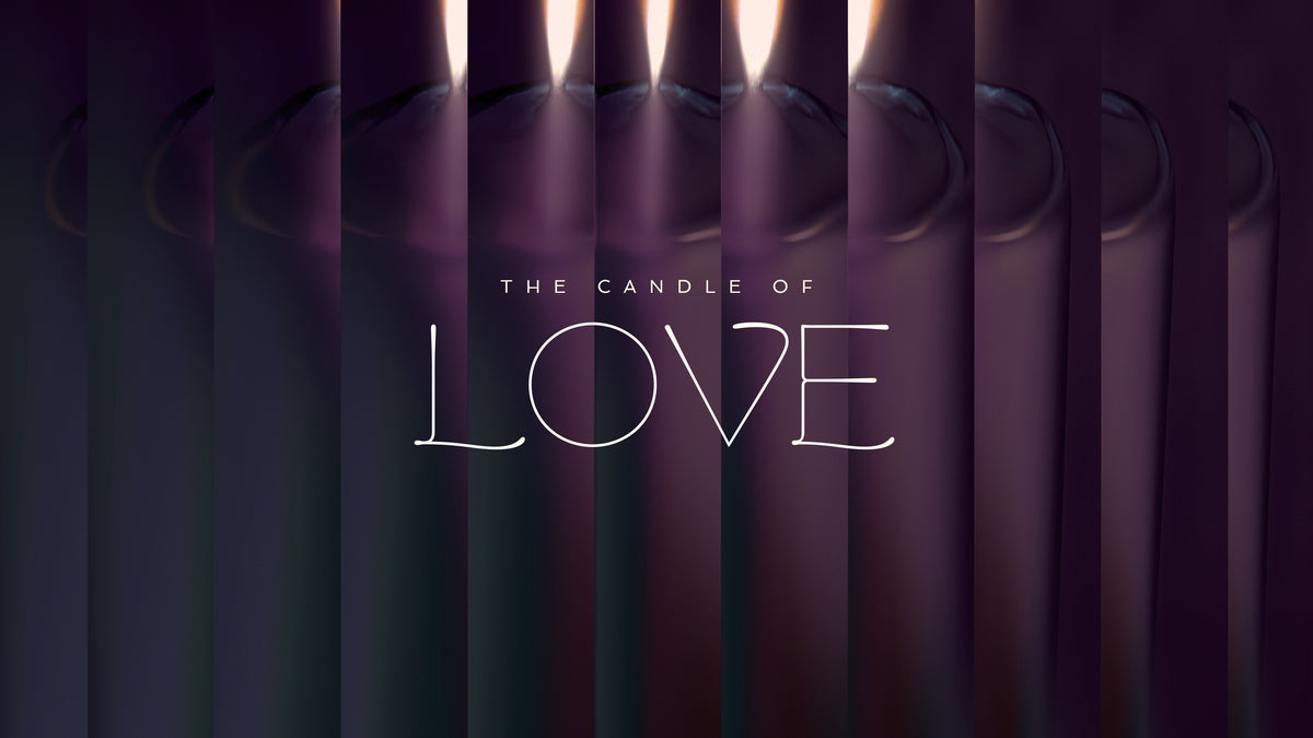 Gradient Glass The Candle Of Love