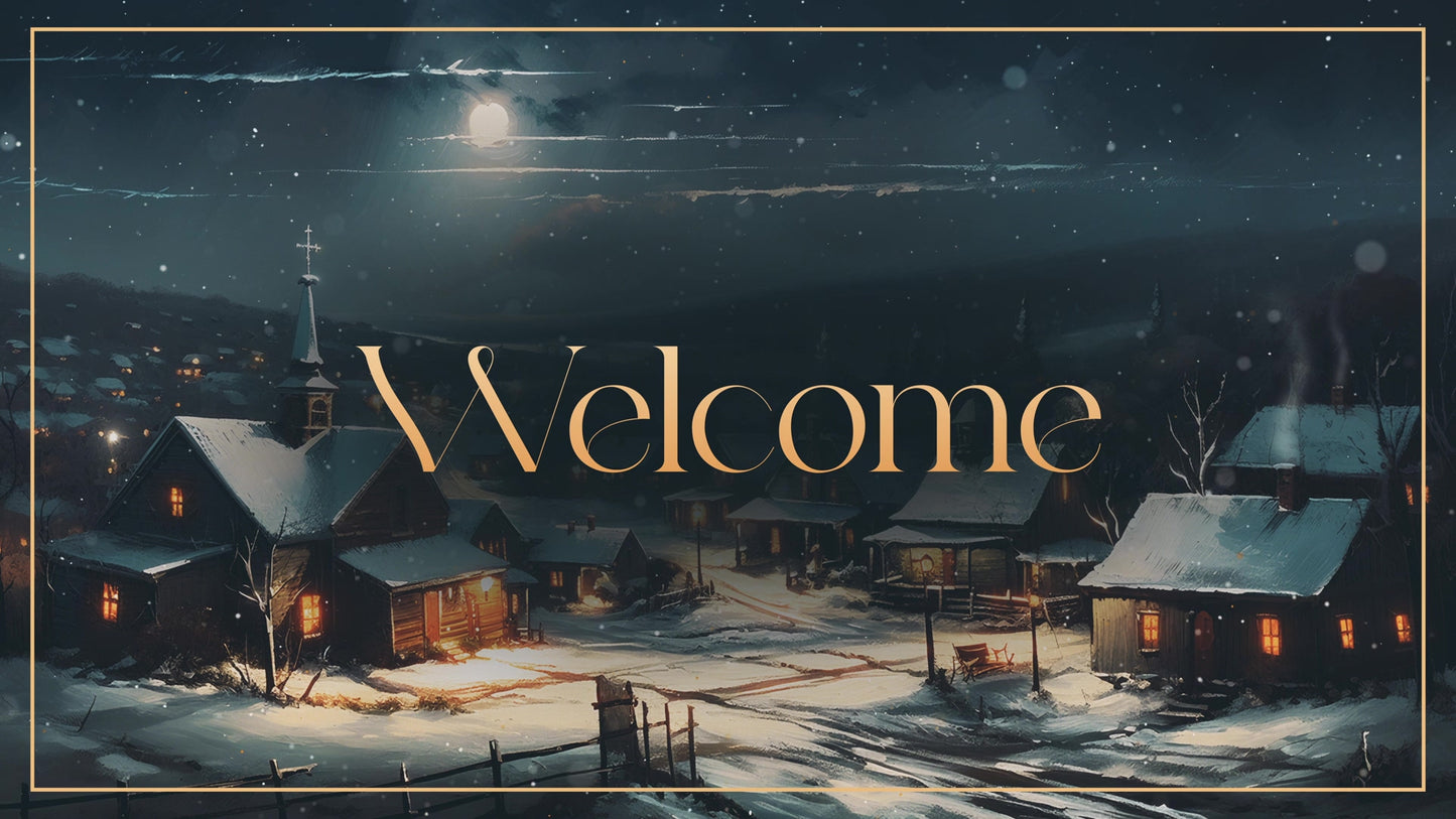 Christmas Villages Welcome