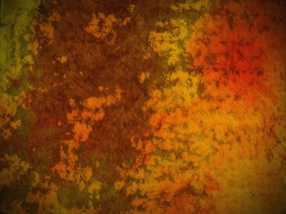 Orange Watercolor Grunge