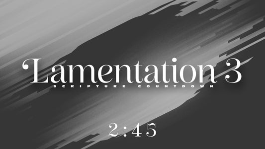 Lent Explosion Scripture Countdown