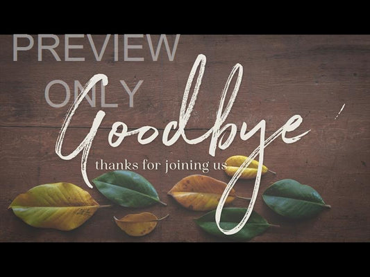 Giving Table Still Goodbye