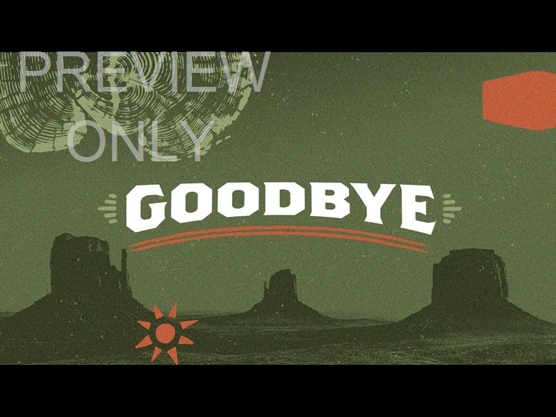 Wild West Goodbye Title Still