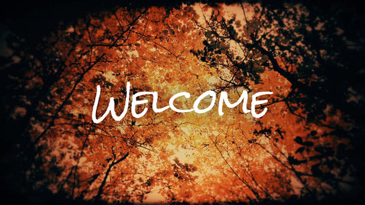 Autumn Fire Welcome Still