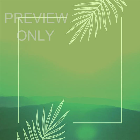 Hosanna - Palm Sunday: Social Square Blank