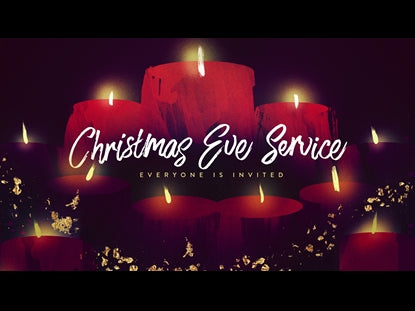 Brushed Christmas Christmas Eve Service