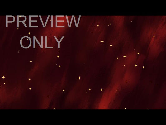 Paint Canvas Red Stars Still