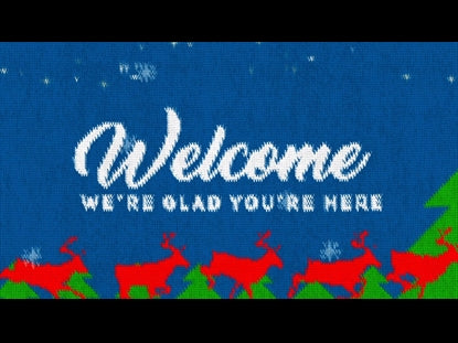 Ugly Christmas Sweater Welcome Motion