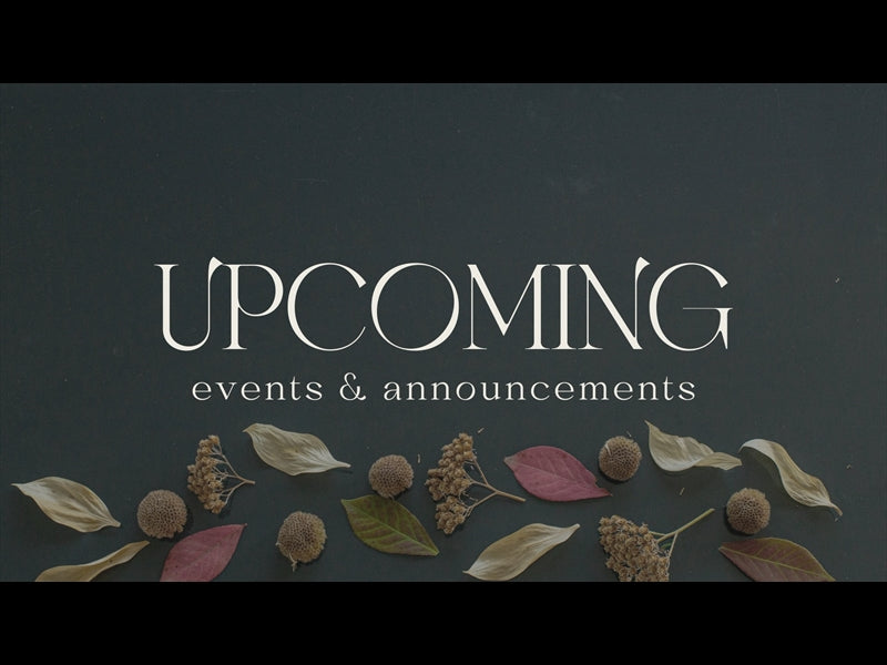 Thankful Heart Upcoming
