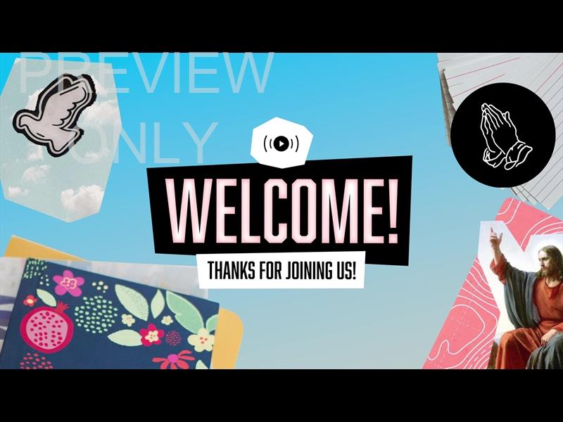 Back To School Collage Welcome Stream Still