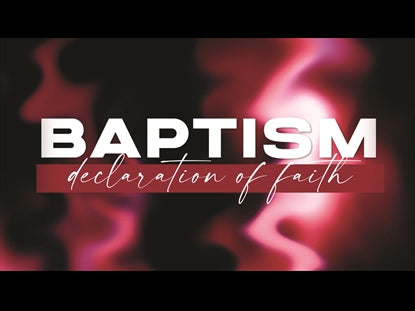 Good Friday Baptism