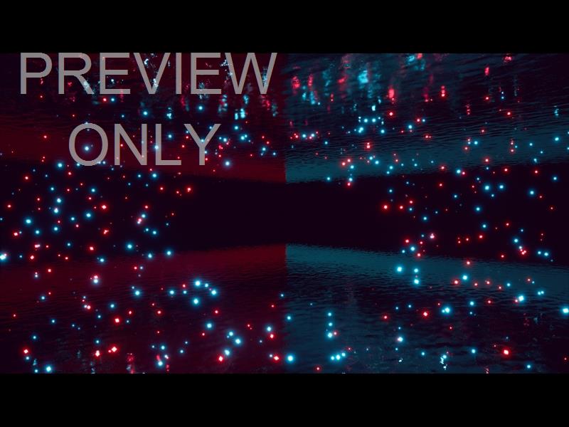 Fluorescent Red Blue Vortex Still