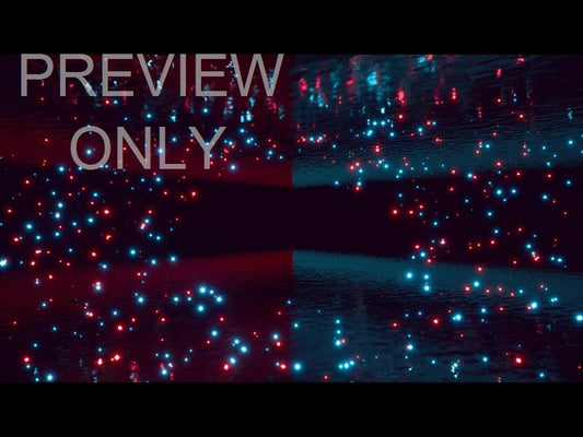 Fluorescent Red Blue Vortex Still