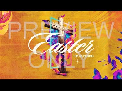 Just The Beginning Easter Title