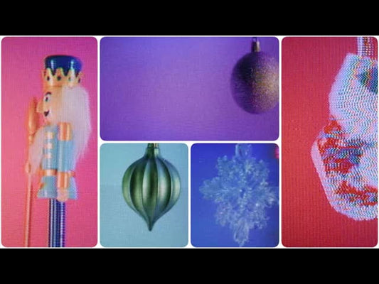 Crt Christmas Ornaments Mix 3