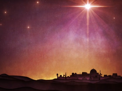 Bethlehem Star Night Sky